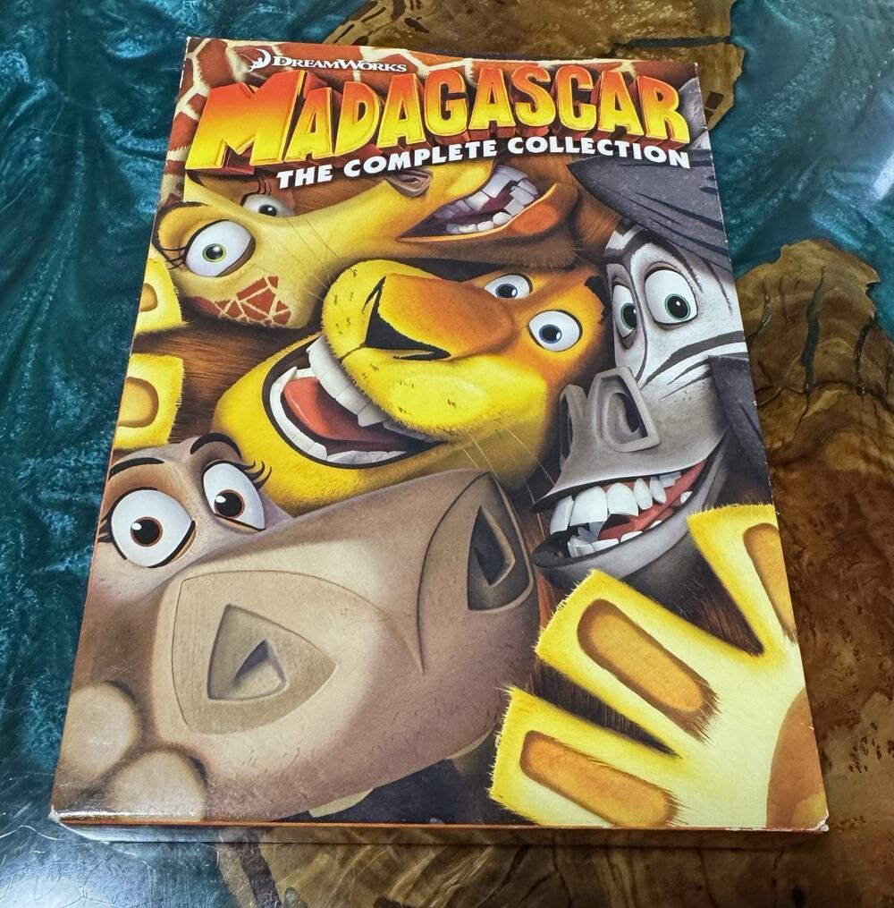 Madagascar The Complete Collection 4-Disc Set, Merry Africa Europes Most Wanted
